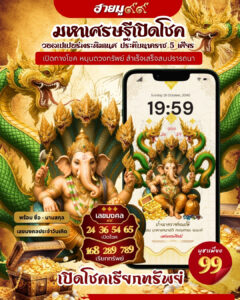วอลเปเปอร์พระพิฆเนศ มหาเศรษฐีเปิดโชค